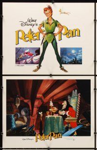 7h502 PETER PAN 8 LCs R82 Walt Disney animated cartoon fantasy classic, great images!