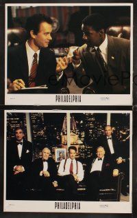 7h504 PHILADELPHIA 8 LCs '93 Tom Hanks, Denzel Washington, Jason Robards!