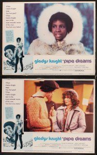 7h507 PIPE DREAMS 8 LCs '76 Gladys Knight sings, musical comedy!