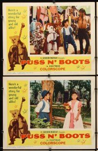 7h525 PUSS 'N BOOTS 8 LCs '63 Mexican fantasy, it's loaded with action & excitement!