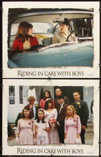 7h538 RIDING IN CARS WITH BOYS 8 LCs '01 sexy Drew Barrymore, Steve Zahn, Brittany Murphy!