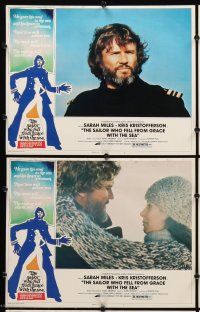 7h801 SAILOR WHO FELL FROM GRACE WITH THE SEA 7 LCs '76 Kris Kristofferson & Sarah Miles!