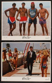 7h589 SIDE OUT 8 LCs '90 C. Thomas Howell, beach volleyball, summer just got hotter!