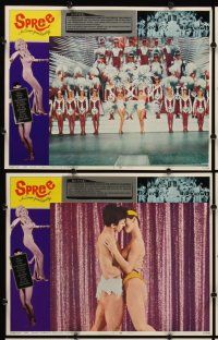 7h612 SPREE 8 LCs '67 sexy dancers Jayne Mansfield & Juliet Prowse in Las Vegas!