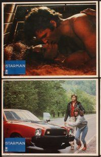 7h899 STARMAN 6 LCs '84 John Carpenter, images of alien Jeff Bridges & Karen Allen!