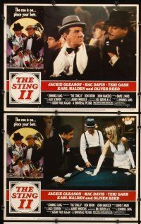 7h618 STING 2 8 LCs '83 Jackie Gleason, Mac Davis, Teri Garr, gambling sequel