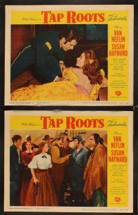 7h643 TAP ROOTS 8 LCs R56 Van Heflin, Susan Hayward, Native American Boris Karloff!