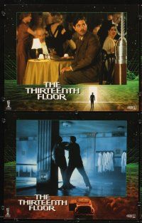 7h662 THIRTEENTH FLOOR 8 LCs '99 Craig Bierko, Armin Mueller-Stahl, Gretchen Mol, Vincent D'Onofrio