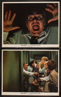 7h731 WILLARD 8 LCs '71 Bruce Davison, Ernest Borgnine, Sondra Locke, rat horror!