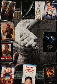 7j041 LOT OF 23 UNFOLDED ONE-SHEETS '93 - '95 Schindler's List, Braveheart, Ace Ventura & more!