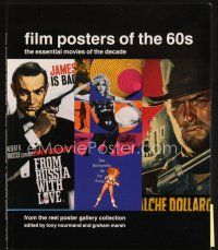 7j180 FILM POSTERS OF THE 60S first edition softcover book '97 Essential Movies of the Decade!