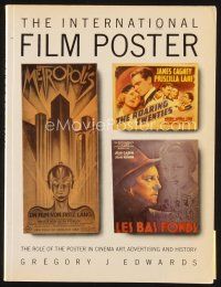 7j188 INTERNATIONAL FILM POSTER first edition English softcover book '85 cinema, art, ads & history