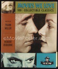7j195 MOVIES WE LOVE second edition softcover book '96 100 Collectible Classics with photos!