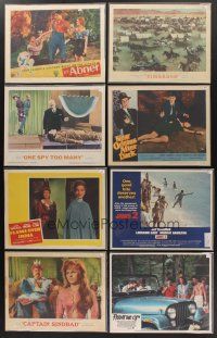7j007 LOT OF 98 LOBBY CARDS '40 - '87 Friday the 13th, Cimarron, Jaws 2 & many more!