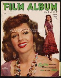 7j111 FILM ALBUM magazine Winter 1949, Rita Hayworth by Coburn and Cronenweth!