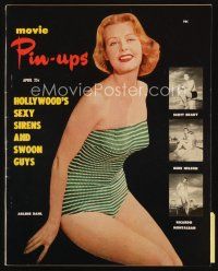 7j108 MOVIE PIN-UPS magazine April 1953 Arlene Dahl, Hollywood's sexy sirens & swoon guys!