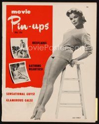 7j106 MOVIE PIN-UPS magazine Fall 1952 full-length portrait of sexy Sally Forrest!