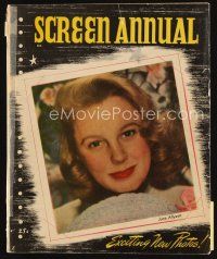 7j118 SCREEN ANNUAL magazine 1946 great portrait of June Allyson by Clarence Sinclair Bull!