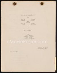 7j335 LOUISA continuity & dialogue script May 4, 1950, screenplay by Stanley Roberts!