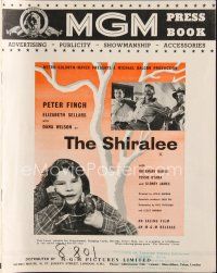 7j429 SHIRALEE English pressbook '58 Australian Peter Finch raises his daughter alone!