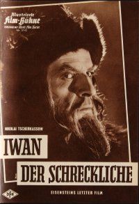 7j245 IVAN THE TERRIBLE 1/IVAN THE TERRIBLE 2 German program '60 Sergei Eisenstein, different!
