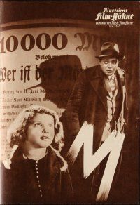 7j250 M German program R60 Fritz Lang, many different images of child murderer Peter Lorre!