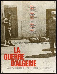 7k263 ALGERIAN WAR French 1p '72 Yves Courriere & Philippe Monnier's La guerre d'Algerie