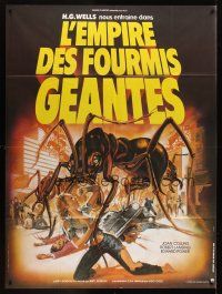 7k388 EMPIRE OF THE ANTS French 1p '77 H.G. Wells, completely different art by Michel Landi!