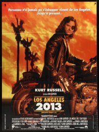7k394 ESCAPE FROM L.A. French 1p '96 John Carpenter, Kurt Russell returns as Snake Plissken!