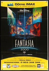 7k403 FANTASIA 2000 DS IMAX French 1p '99 Disney, Mickey Mouse as the Sorcerer's Apprentice!