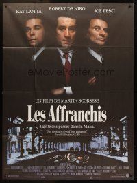 7k439 GOODFELLAS French 1p '90 Robert De Niro, Joe Pesci, Ray Liotta, Martin Scorsese classic!