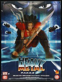 7k456 HEAVY METAL 2000 French 1p '00 adult cartoon, cool different image!