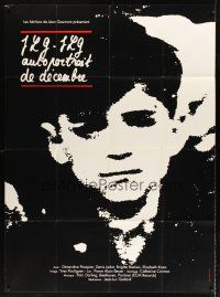 7k481 JLG/JLG - SELF-PORTRAIT IN DECEMBER French 1p '95 Jean-Luc Godard, art by Yves Pouliguen!