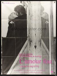 7k506 L'AMOUR FOU French 1p '69 Bulle Ogier & Jean-Pierre Kalfon, directed by Jacques Rivette!