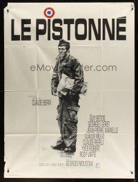7k516 LE PISTONNE French 1p '70 art of soldier by Georges Kerfyser, directed by Claude Berri!