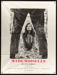 7k535 MADEMOISELLE French 1p '66 sexy Jeanne Moreau, directed by Tony Richardson!