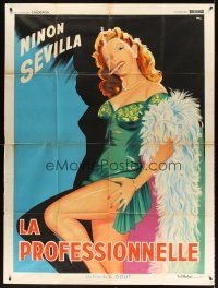7k580 NO NIEGO MI PASADO French 1p '52 art of smoking bad girl Ninon Sevilla by Ducio Marvasi!