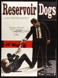 7k631 RESERVOIR DOGS French 1p '92 Tarantino, different image of Harvey Keitel & Steve Buscemi!