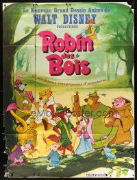 7k635 ROBIN HOOD French 1p '73 Walt Disney's cartoon version, different image of top characters!