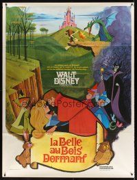 7k660 SLEEPING BEAUTY French 1p R70s Walt Disney cartoon fairy tale fantasy classic!