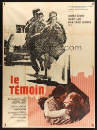 7k734 WITNESS French 1p '69 Belgian crime thriller directed by Anne Walter!