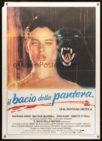 7k139 CAT PEOPLE Italian 1p '82 sexy Nastassja Kinski becomes something less than human!