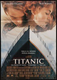 7k226 TITANIC Italian 1p '97 Leonardo DiCaprio, Kate Winslet, directed by James Cameron!