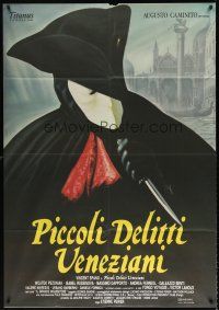 7k234 VENETIAN RED Italian 1p '90 Rouge Venise, Vincent Spano, cool artwork!