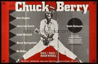 7m020 CHUCK BERRY HAIL! HAIL! ROCK 'N' ROLL French 31x47 '87 Chuck Berry, different image!