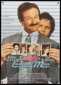 7m076 CADILLAC MAN German 33x47 '90 Robin Williams as car salesman, Tim Robbins, different!
