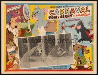 7m633 CARNAVAL TOM Y JERRY Y SUS AMIGOS Mexican LC '60s Barney Bear putting dynamite in hot dogs!