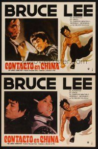 7m599 CHINESE CONNECTION 2 Mexican LCs '71 Lo Wei's Jing Wu Men, kung fu master Bruce Lee!