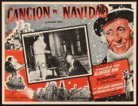 7m638 CHRISTMAS CAROL Mexican LC R60s Charles Dickens classic, Alastair Sim as Scrooge with ghost!