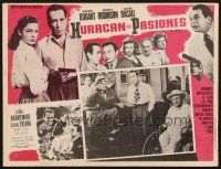 7m683 KEY LARGO Mexican LC R50s Humphrey Bogart, Lauren Bacall, Edward G. Robinson, Huston noir!